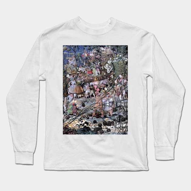 The Fairy Feller's Master Stroke - Richard Dadd Long Sleeve T-Shirt by forgottenbeauty